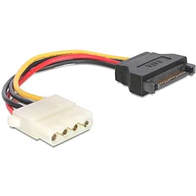 Gembird Cable Alim Sata M A Molex H 015mts